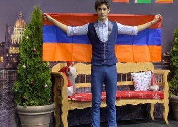 Дебютная медаль Данильянца в выступлениях за Армению