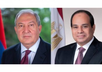 Президент Египта направил президенту Республики Армения Армену Саркисяну поздравительное послание