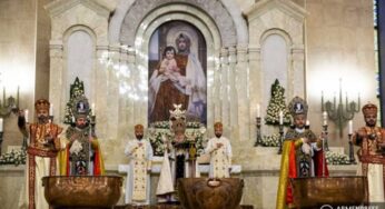 Армянская Апостольская Церковь отмечает праздник Святого Рождества и Богоявления Иисуса Христа