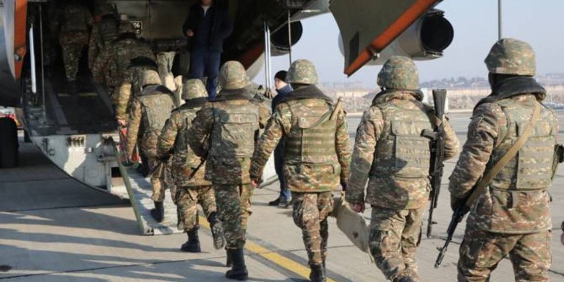 В составе миротворческих сил ОДКБ в Казахстан отправлено 100 армянских военнослужащих