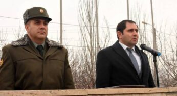 Министр обороны представил нового начальника Военного университета имени Вазгена Саркисяна