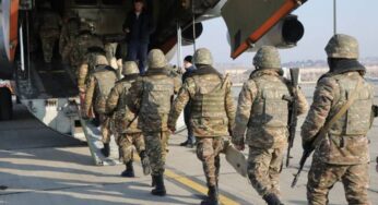 Число ушедших в Казахстан миротворцев не такое, чтобы было изменение количества наших солдат на границе: Арман Саргсян