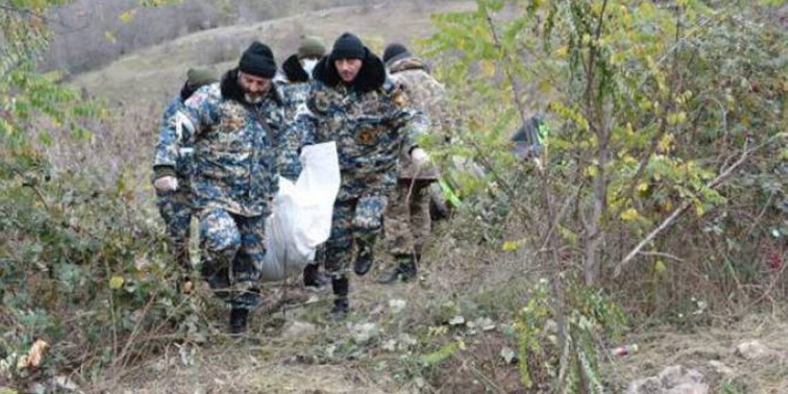 В Матагисе обнаружены останки еще одного участника боевых действий