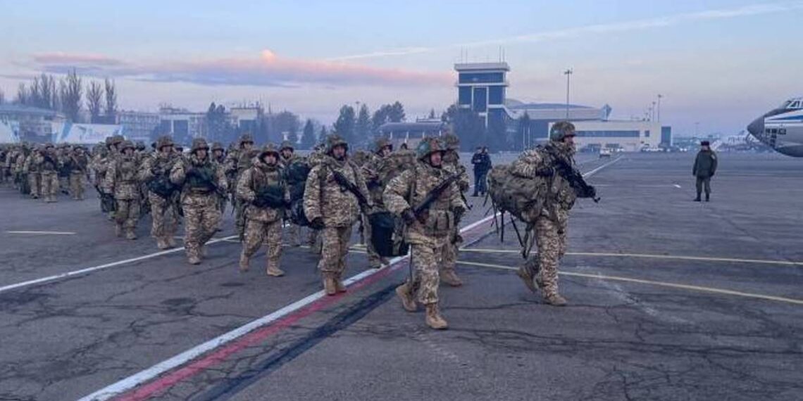 Миротворческие контингенты Армении, Таджикистана и Киргизии покинули Алма-Ату