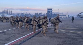 Миротворческие контингенты Армении, Таджикистана и Киргизии покинули Алма-Ату