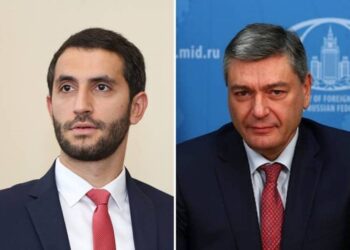 Перед встречей с Сердаром Кылычем Рубен Рубинян встретился с заместителем министра иностранных дел РФ