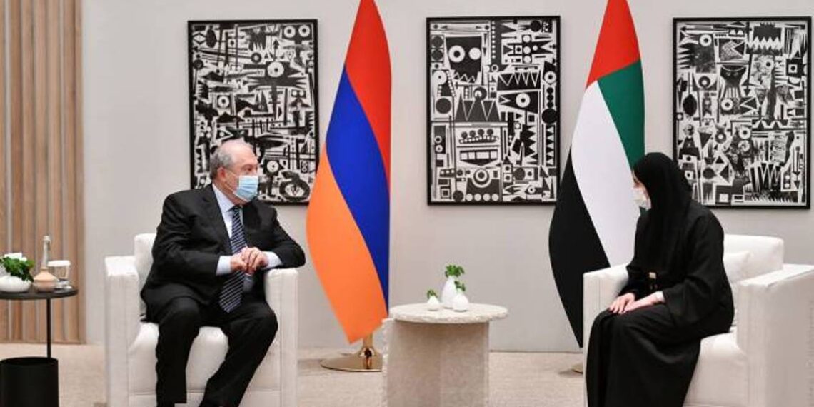 Армен Саркисян обсудил с госминистром ОАЭ возможности сотрудничества в сфере науки и технологий