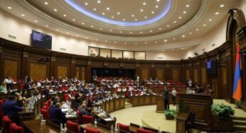 Национальное собрание Армении продолжает работу очередного заседания