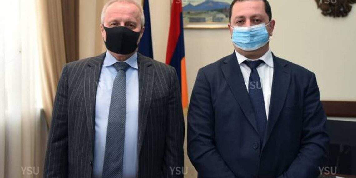 Чрезвычайный и Полномочный посол РФ в Армении посетил ЕГУ