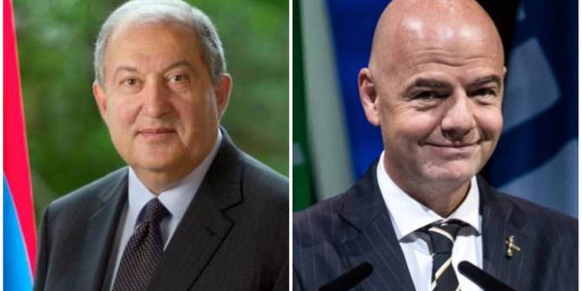 Отставка с поста президента не помешает проведению в Армении «Матча Легенд»: письмо Армена Саркисяна президенту ФИФА