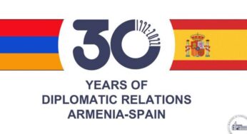 Армения и Испания отмечают 30-летие установления дипломатических отношений