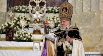 Католикос Всех Армян выехал в США