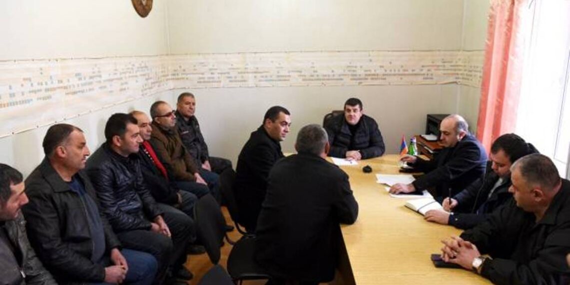 Президент Арцаха посетил общины Мартакертского района: Гарнакар, Шахмасур, Цмакаох и Атерк