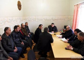 Президент Арцаха посетил общины Мартакертского района: Гарнакар, Шахмасур, Цмакаох и Атерк