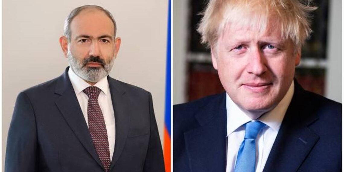 Никол Пашинян получил поздравительное послание от Бориса Джонсона