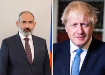 Никол Пашинян получил поздравительное послание от Бориса Джонсона