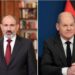 Премьер-министр Армении поздравил канцлера Германии