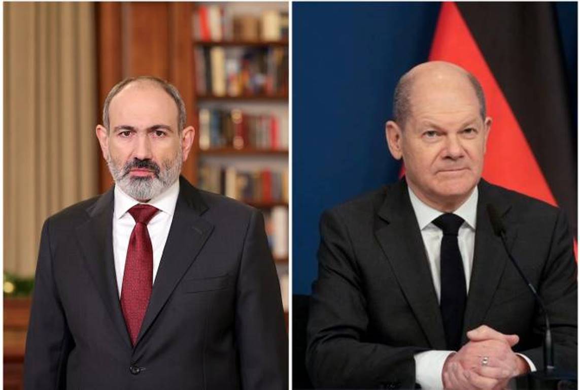Премьер-министр Армении поздравил канцлера Германии
