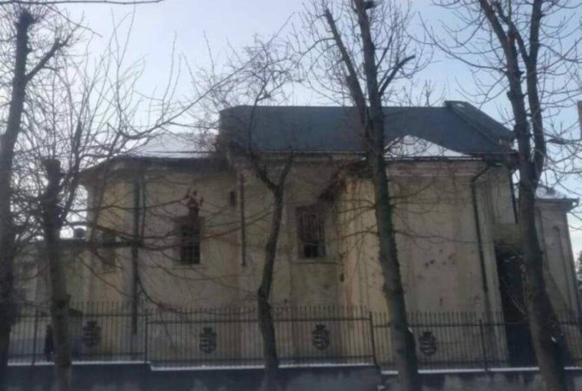 В Городенке реставрируют армянскую католическую церковь