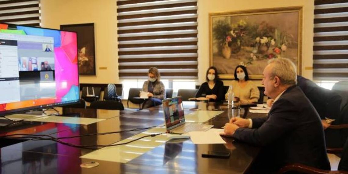 Ваграм Думанян и министр науки, исследований и технологий Ирана обсудили вопросы сотрудничества посредством видеосвязи