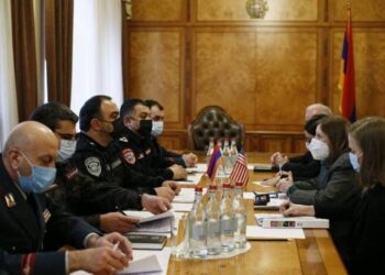 Начальник полиции Армении принял Чрезвычайного и Полномочного посла США