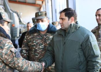 Сурен Папикян посетил ряд воинских частей, дислоцированных на южном направлении Армении