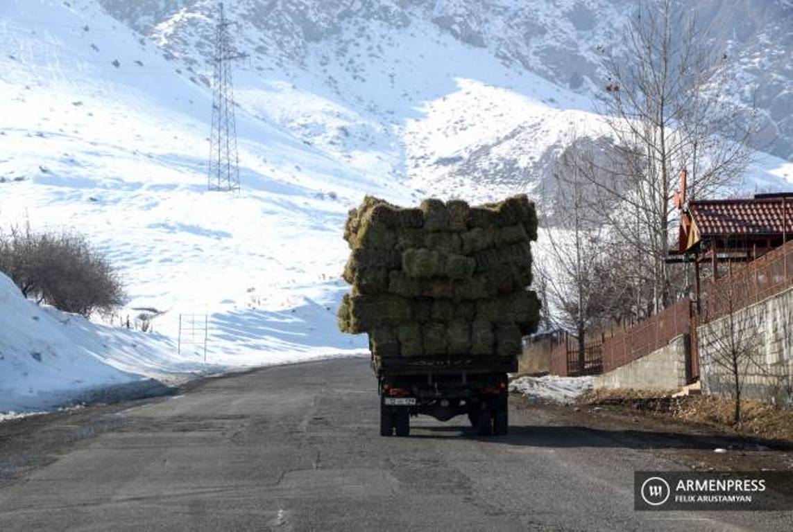 На территории Армении есть закрытые и труднопроходимые автодороги
