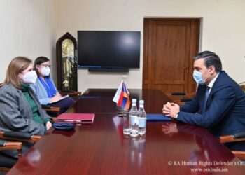 Арман Татоян встретился с послом США в Армении