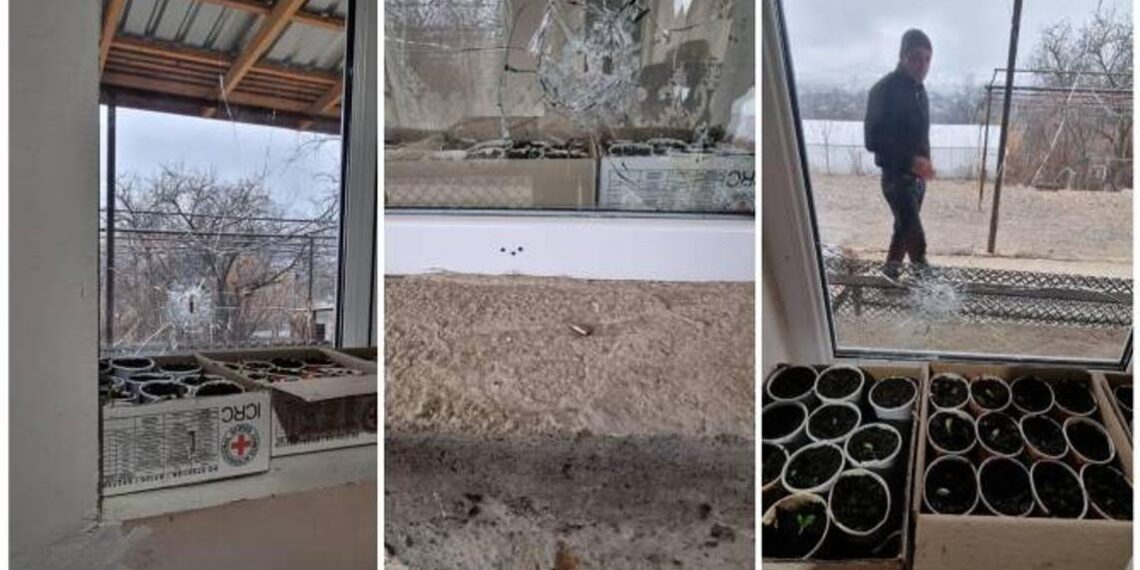 Азербайджан обстрелял жилые дома общин Кармир Шука и Тагавард