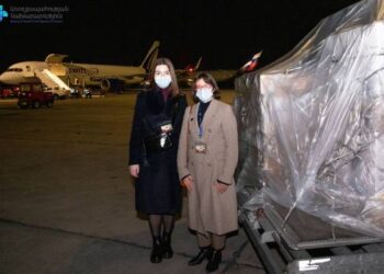 В Армению поступила партия вакцины «Пфайзер»