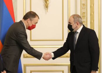 Никол Пашинян принял спецпредставителя ЕС по Южному Кавказу и кризису в Грузии