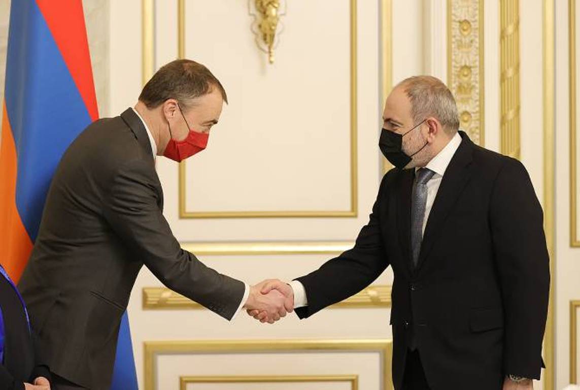 Никол Пашинян принял спецпредставителя ЕС по Южному Кавказу и кризису в Грузии