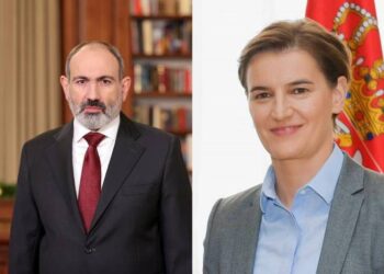 Никол Пашинян направил премьер-министру Сербии поздравительное послание