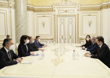 Арарат Мирзоян принял сопредседателей Парламентской ассамблеи «Евронест»