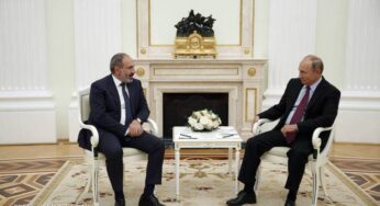 Путин и Пашинян обсудили российско-украинские отношения и вопросы региональной безопасности