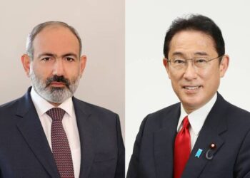 Премьер-министр Армении поздравил премьер-министра Японии с Национальным праздником