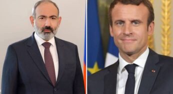 Никол Пашинян направил Эммануэлю Макрону поздравительное послание