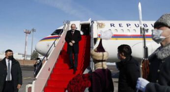 Никол Пашинян прибыл с рабочим визитом в Казахстан