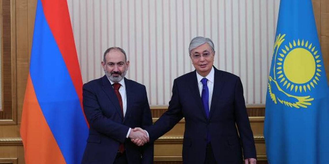 Премьер-министр Республики Армения и главы правительств стран ЕАЭС встретились с президентом Казахстана