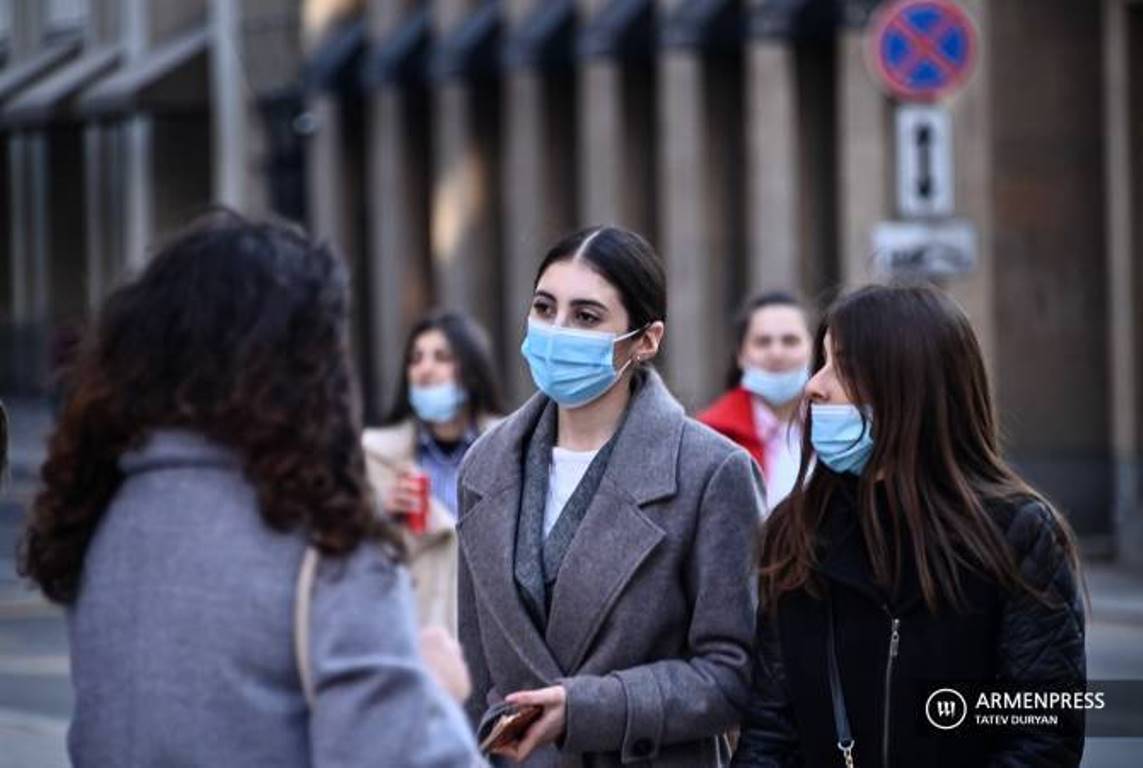 В Армении за прошедший день подтверждено 572 случая заболевания COVID-19