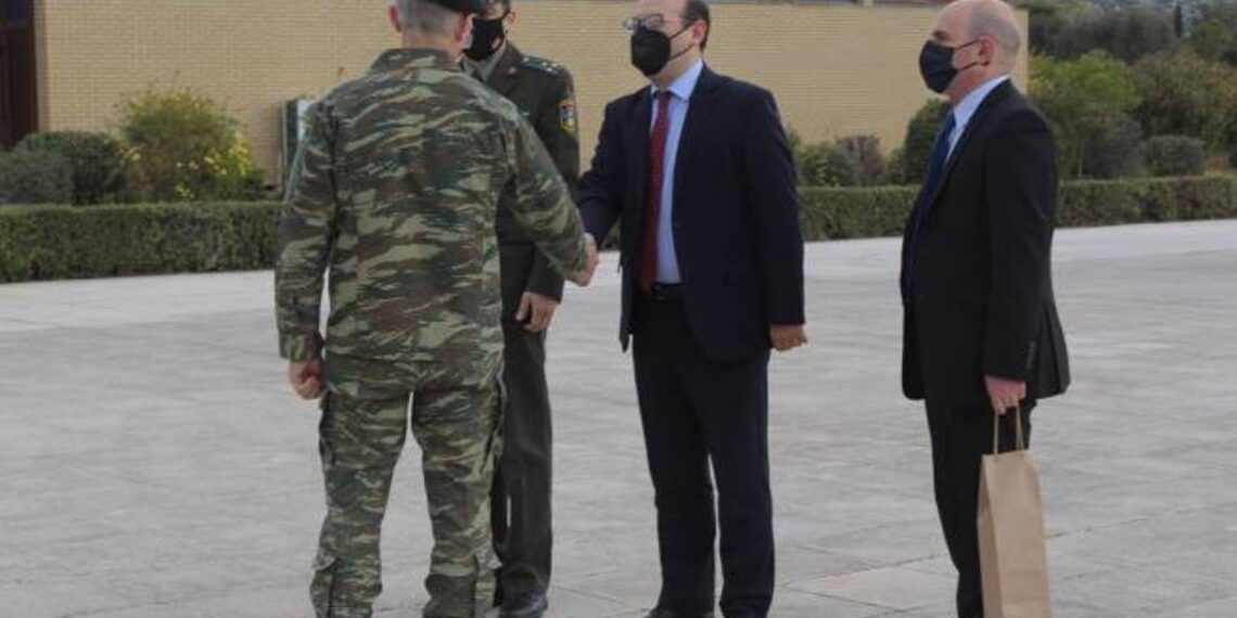 Посол Тигран Мкртчян посетил Греческую военную академию «Эвелпидон»