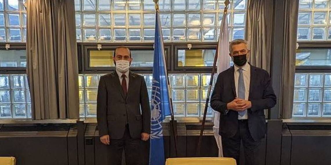 Глава МИД Армении встретился с Верховным комиссаром ООН по делам беженцев