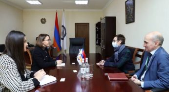 Защитник прав человека Армении приняла посла Французской Республики