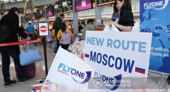 Авиакомпания FLYONE ARMENIA начала регулярные прямые рейсы Ереван-Москва-Ереван