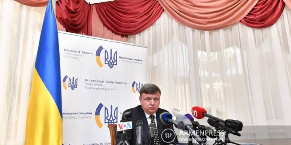 Временный поверенный в делах Украины в Армении назвал действия России захватнической войной против Украины