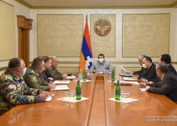 Президент Арцаха провел заседание Совета безопасности