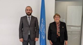 Верховный комиссар ООН по правам человека подчеркнула лидерство Армении в вопросе предотвращения геноцидов
