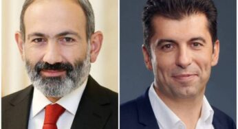Никол Пашинян направил премьер-министру Болгарии поздравительное послание