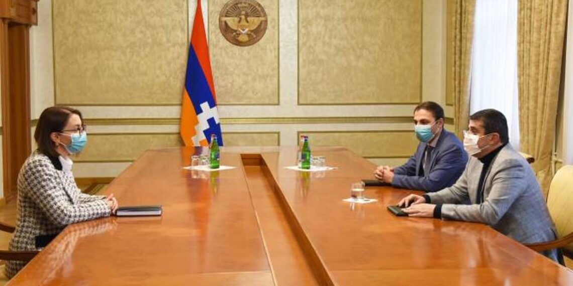 Президент Арцаха принял Защитника прав человека Армении