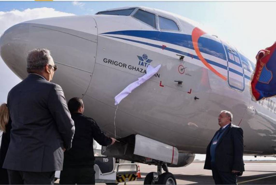 Самолет в Армении назван в честь погибшего в 44-дневной войне солдата